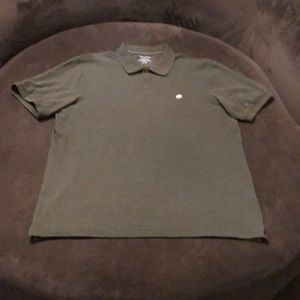 Banana Republic Polo. Army green. EUC. Size: XL.